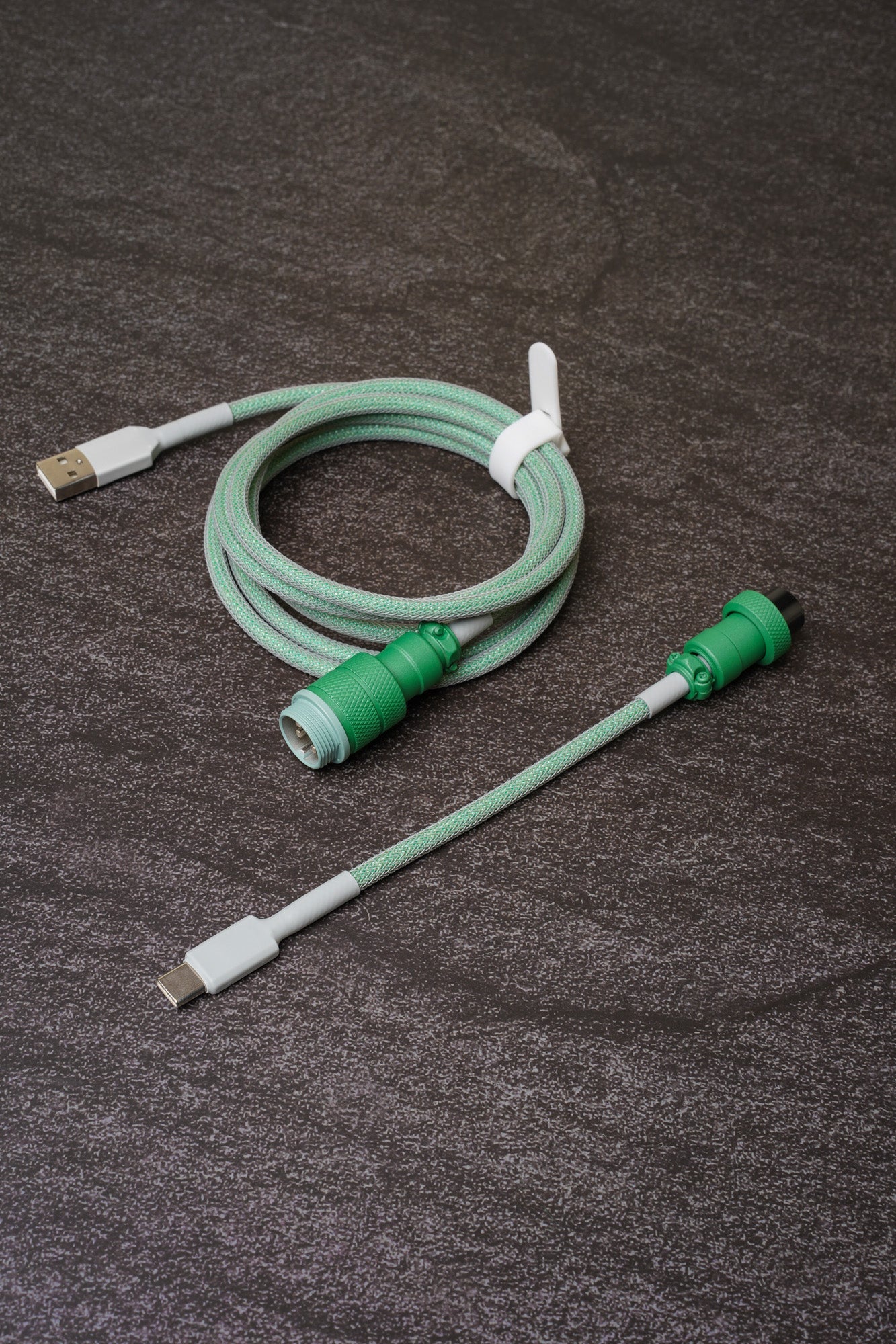 Basic Grey on Green In-stock cable