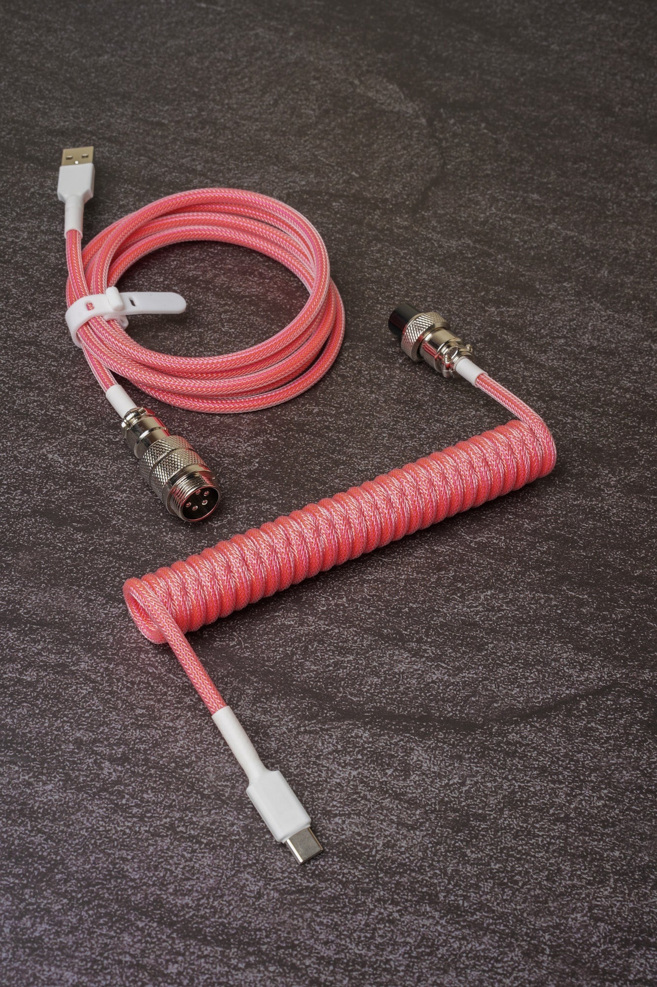 Super Porange coiled cable