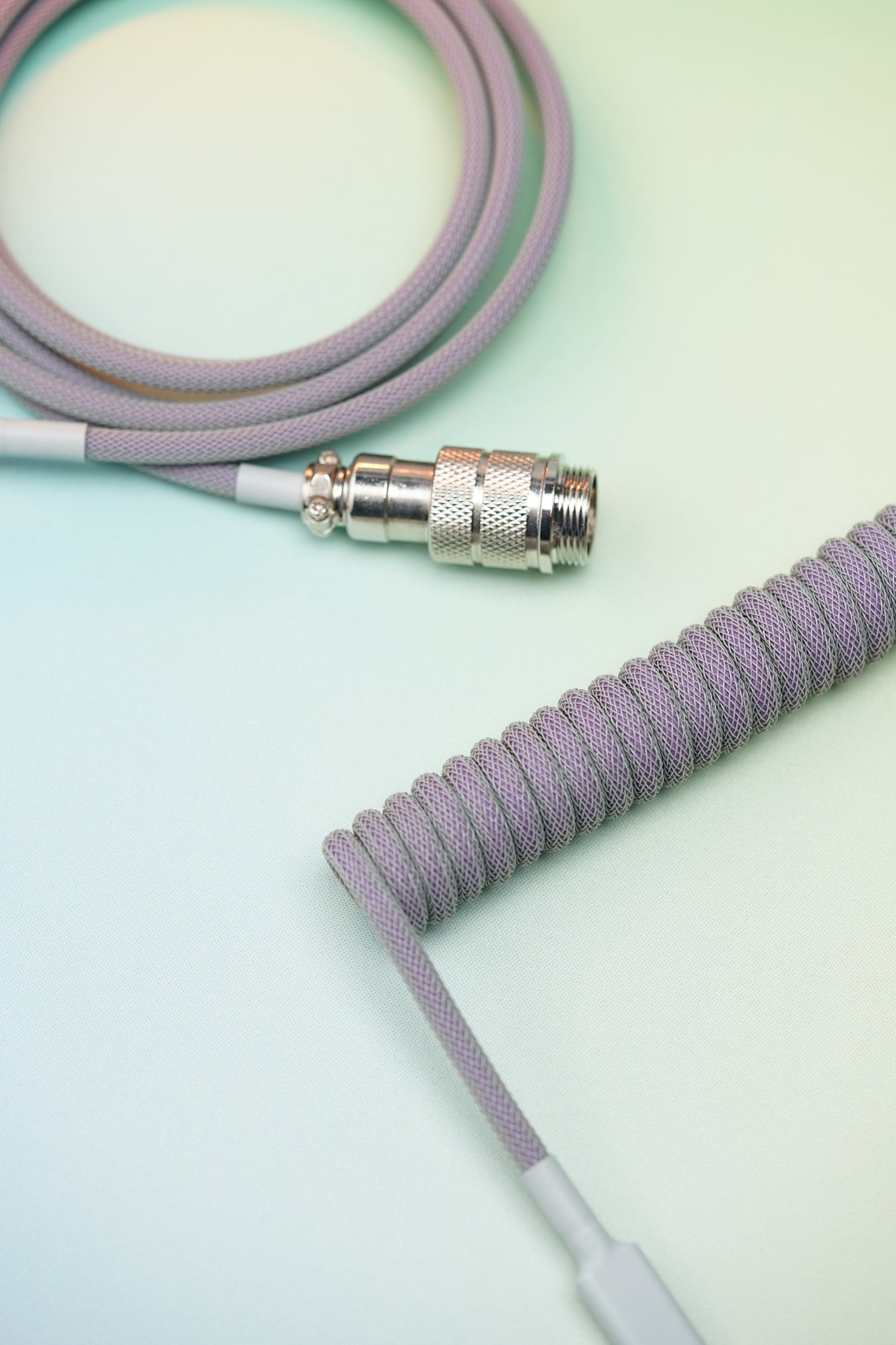 Grey on Purple