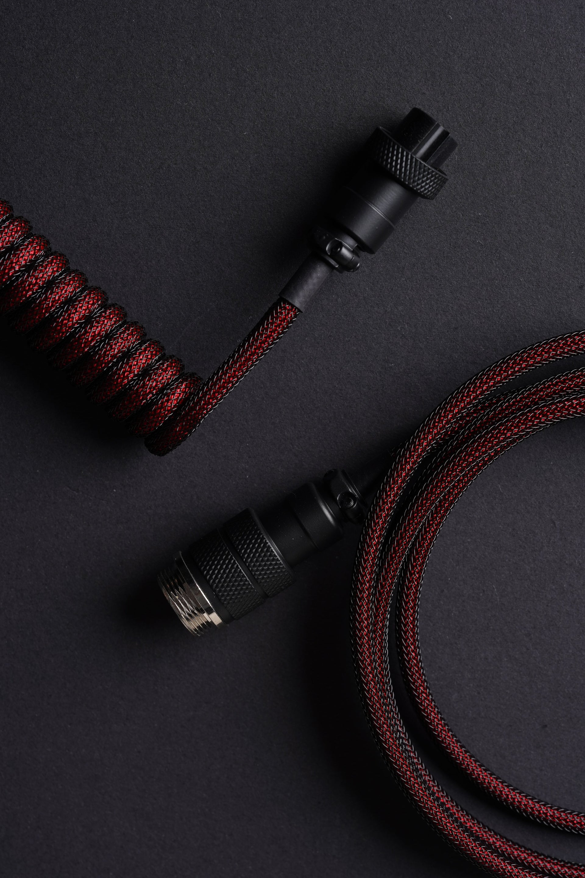 Black on Red cable