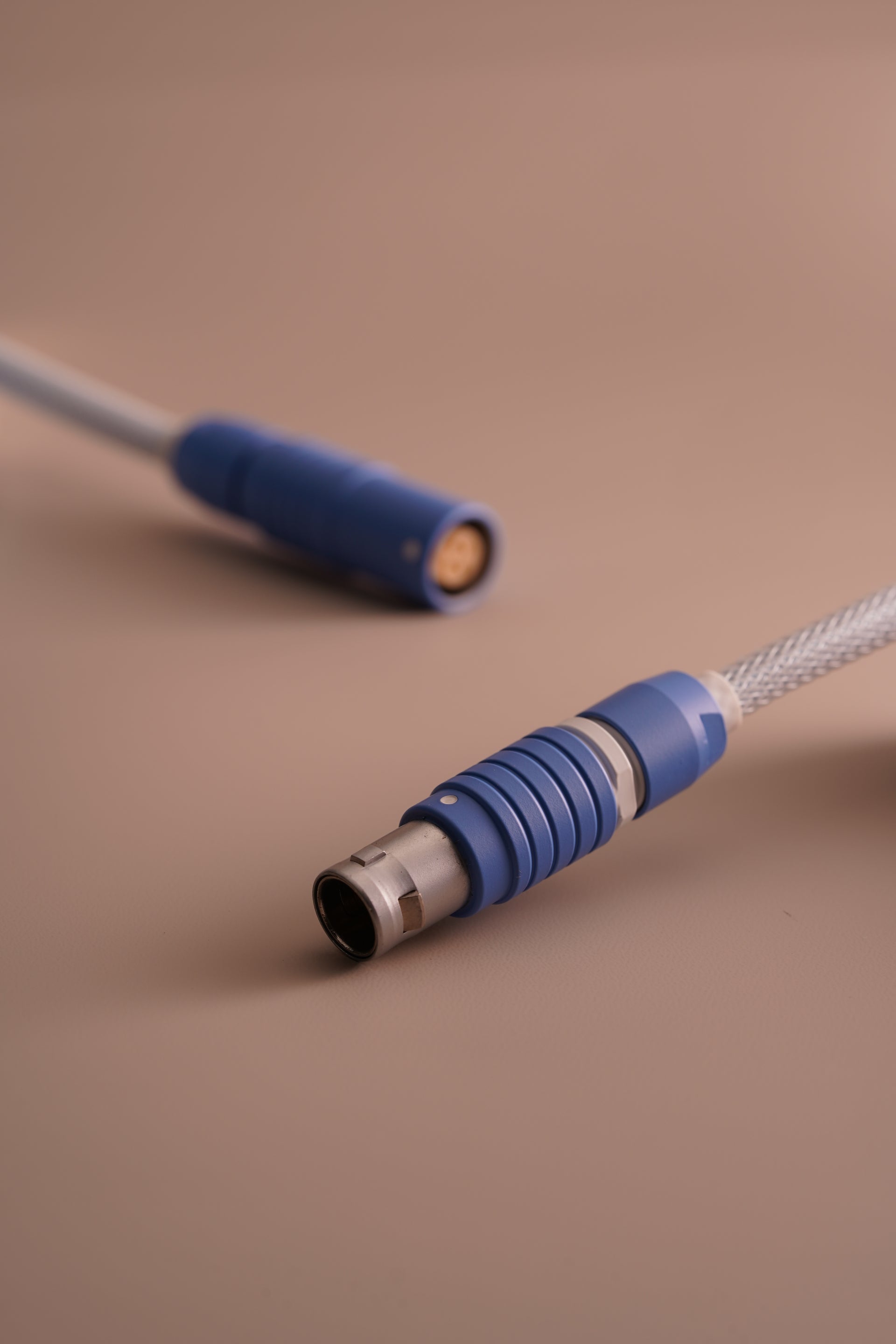 Push Pull Blue Foam Coiled